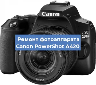 Ремонт фотоаппарата Canon PowerShot A420 в Москве